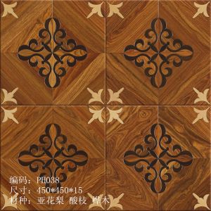 Durable Parquetry Tiles Panels In Engineered Wood Flooring Customization