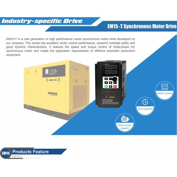 7.5KW 380 Volt Synchronous Motor Frequency Inverter