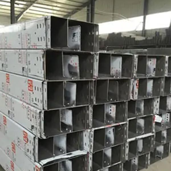 Fire Resistance Cable Tray Solid Silver Cable Management System
