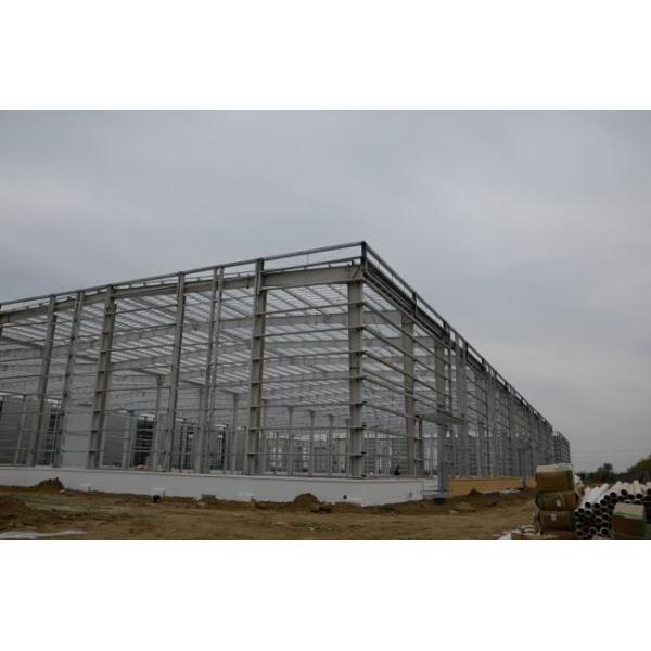 Prefabricated Galvanized Light Construction Factory Steel Structure Building