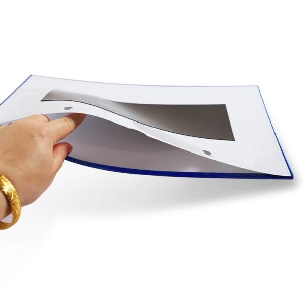 A4 Magnetic File Pocket Document Display Frame Reusable Magnetic Document Holder