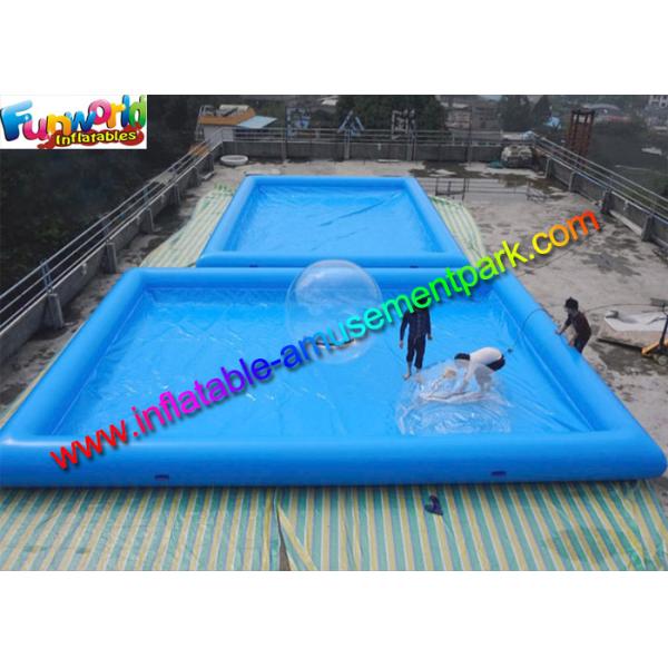 Square Inflatable Swimming Pool / blow up inflatable family pool