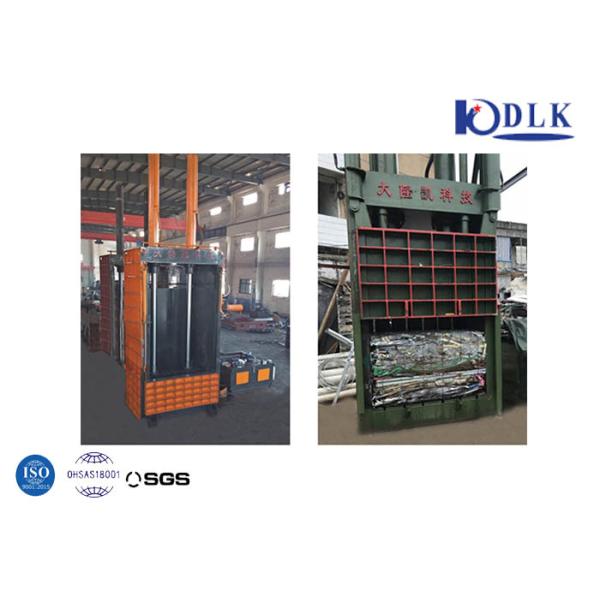 Scrap Aluminum Vertical Baling Press Semi Automatic