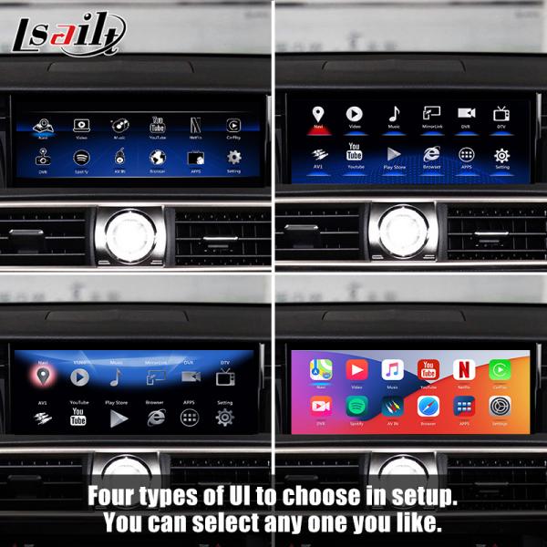 Android GPS Navigator for LEXUS 2013-2021 Android Auto Interface with wireless carplay IS200t IS350 by Lsailt