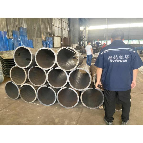 Self Supported Tubular Steel Lattice 5G Cellular Communication Tower