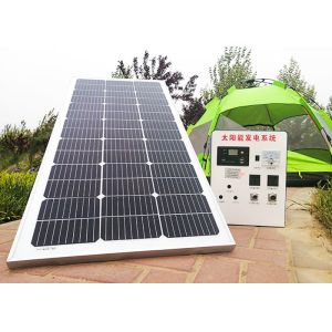 Quality Polycrystalline Silicon Solar Energy PV System 3000W Inverters Battery 200AH for sale