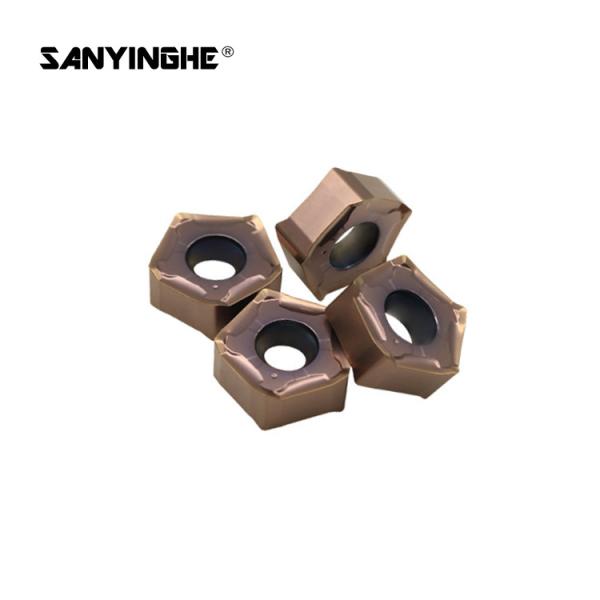 PNMU0905XNER-GM Durable Grooving Milling Inserts Circle Pentagonal CNC Stainless Steel Alloy Cutter