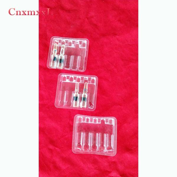 plastic tray for ampoule vial tray packaging ampoule box1ml,2ml, 3ml,5ml, 10ml plastic vial tray blister can be customization
