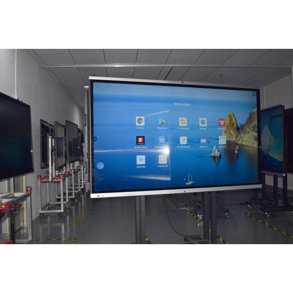 4K Interactive Touch Screen TV Panel 60Hz 85 Inch Anti Glare Octa Core