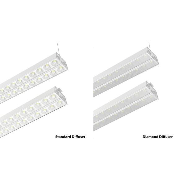 18000lm Linkable 6500K CCT Led Linear Light For Ceiling Lighting