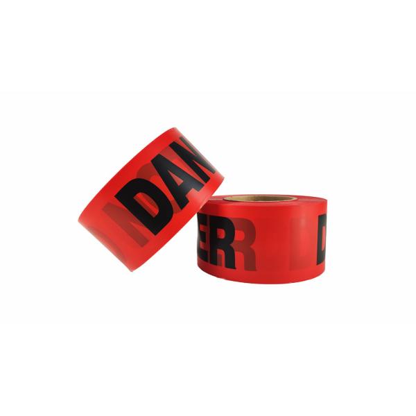 High Abrasion Resistance Segregation Caution Tape with High Tensile Strength and Waterproof
