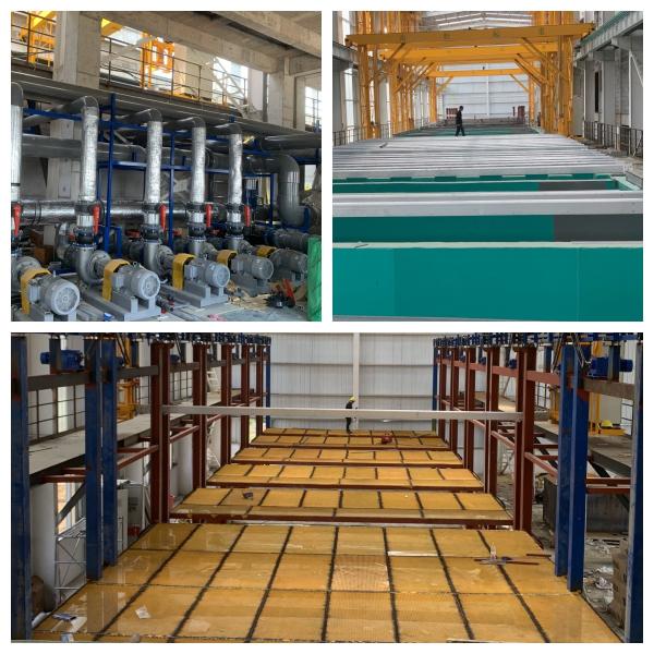 6063 6061 7075 Aluminum Alloy Anodizing Production Line for Solar Aluminum Frame Surface Treatment