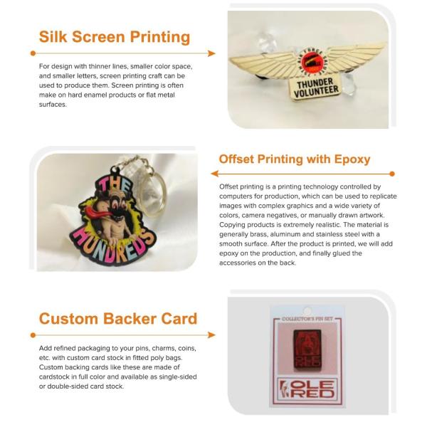 Cute Pin Badge Metal Logo Design Metal Crafts Custom Enamel Pin Hard Enamel Pin