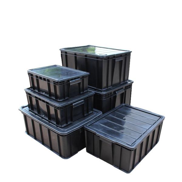 PP Anti-Static Component Storage ESD Container Tray Pallet Bin Anti-Static Conductive Boxes