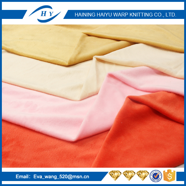 plush fleece fabric for cushion Velboa slipper fabric fabric price per yard