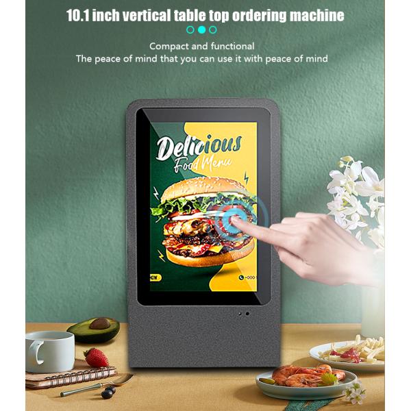 10.1" Automatic Payment Self Ordering Kiosk Machine For Mc And Kfc Ordering