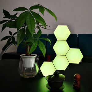 Smart DIY LED Hexagon Wall Lights Quantum Touch Music Syncing