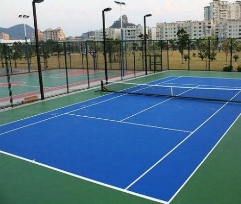 Removable Basketball Court Flooring , Soft Outdoor Basketball Flooring Material