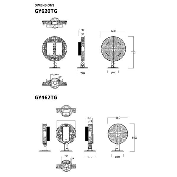 800w led tennis court lighting for high pole high mast lights outdoor led light