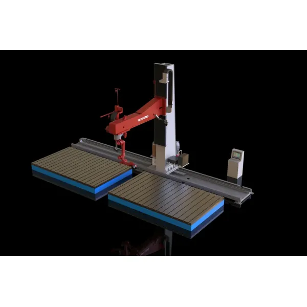 Compact Workshop Robotic Welding Machine Space Saving Cnc Welding Robot