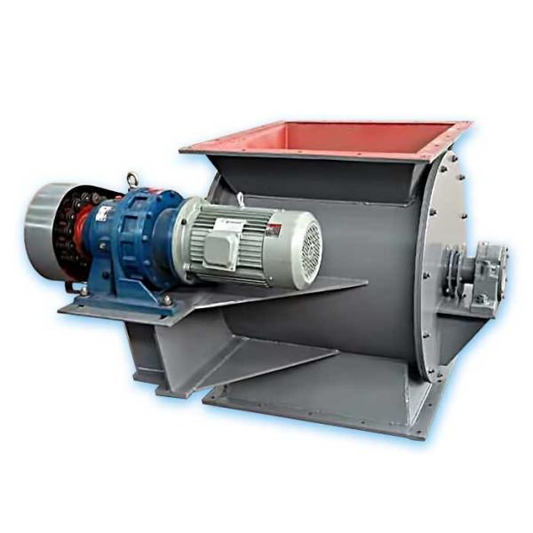 Square Inlet Coal Ash Impeller Feeder 400mm Diameter