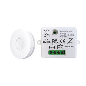 Quality RF433Mhz Self Powered Waterproof Remote Controller Switch Wall Light Switch for sale