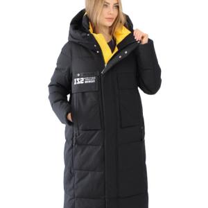 China FODARLLOY Women Winter Hooded New Pure Colo Thick Warm Waterproof Jacket Female Hoodies Cotton Padded on sale