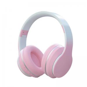 China Gradient Design Colorful Noise Cancelling Microphone Headset  Cartoon Earphones on sale