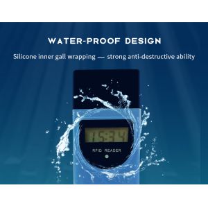 Security Guard Patrol Tracking System Waterproof Anti Destructive Sillicon