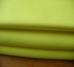 China 250g/m2 Permanent Fire Retardant / Inherent high tenacity EN 471 Flourescent yellow  Modacrylic kevlar fabric on sale