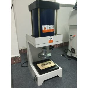 Dumbbell Specimen Rubber Testing Machine , 1T / 5T Pneumatic Specimen Cutting