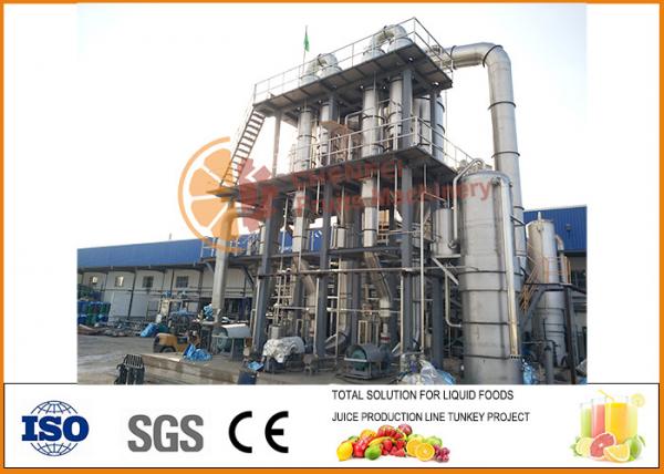 Buy Multiple Falling Film Evaporator Double -Effect SS316L Materail CFM-B-654 at wholesale prices