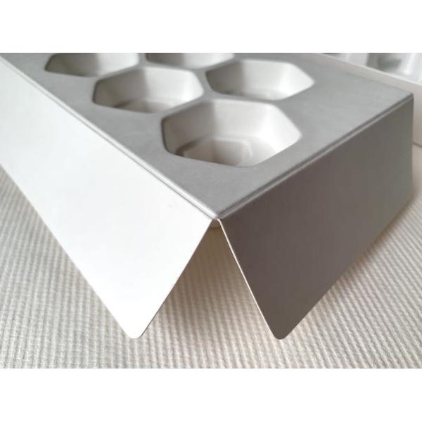 RoHS Thermoformed Paper Trays Molded Pulp Packaging Recyclable