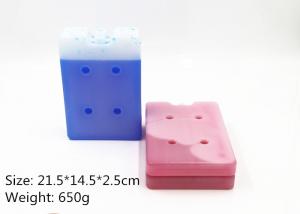 Quality Food Grade HDPE Plastic Ice Cooler Brick Colorful For Food Cold Storage for sale