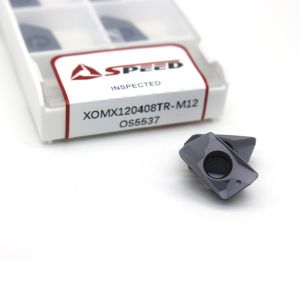 Carbide Milling Lathe Cutting Inserts XOMX120408TR For Cnc Turning