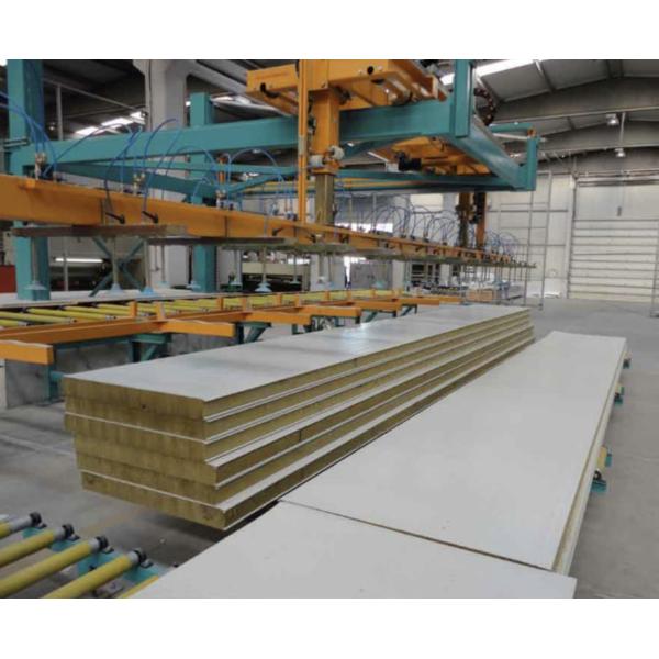 Large Capacity Pu Sandwich Panel Line Max Panel Width 1000mm & Max Panel Thickness 150mm