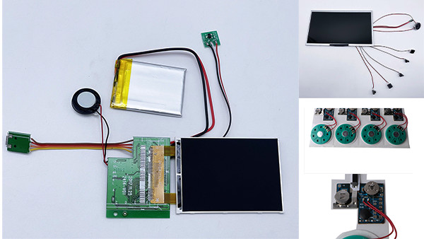 7 Inch HD IPS Screen LCD Video Module 153×85mm Display Area Combine To Box