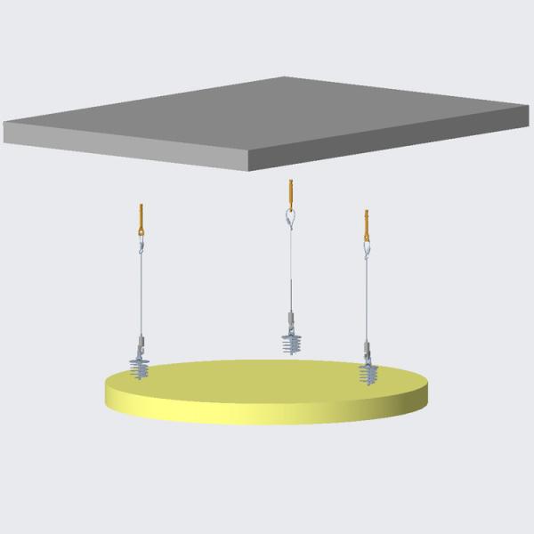 Customized Cable Gripper Hold Acoustic Ceiling Cable Hanging System