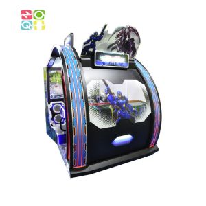 Interstellar Team Arcade Shooting Machine With 60 Inch LCD Screen