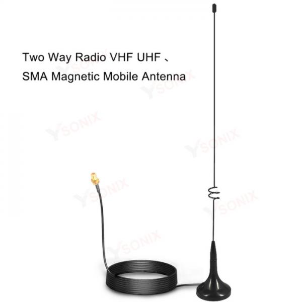 Two Way Radio VHF UHF SMA Magnetic Mobile Antenna UT-108UV for Nagoya BAOFENG CB Radio UV-5R UV-B5 UV-B6 GT-3