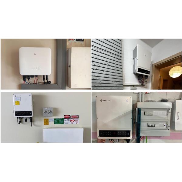 MPPT Hybrid Solar Energy System 1 Phase 3 Phase Grid Tie Solar Inverter