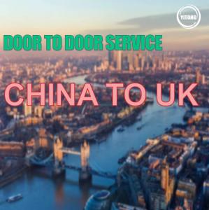 China 20'GP 40'GP International Door To Door Freight  Delivery Shipping From China To UK on sale