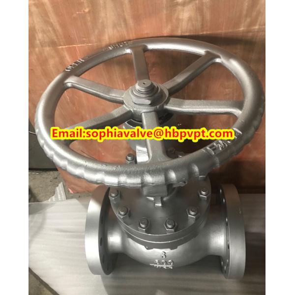 ASTM A216 WCB 600LB cast steel globe valve