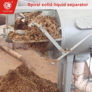 High Efficiency Sewage Separating Cow Dung Dehydrator Machine