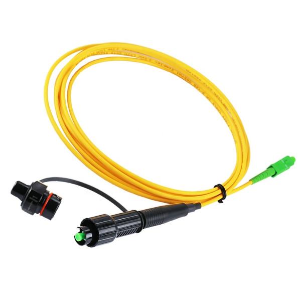 Single Mode SC Connector 3.0mm Fiber Optic Patch Cable