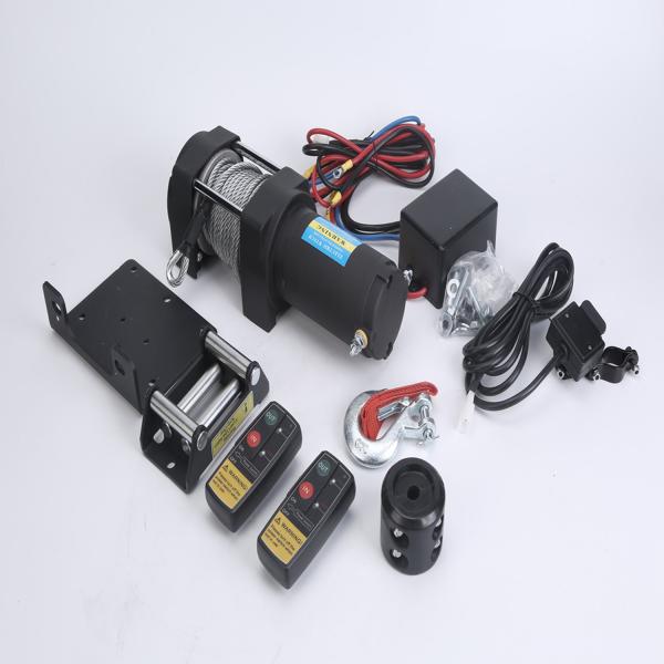 Portable Electric 4500LB Waterproof UTV Winch With Wireless Remote Control