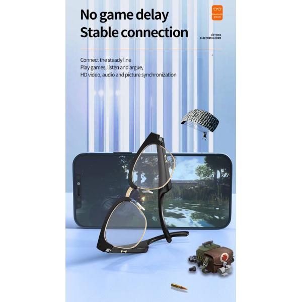Smart Glasses Bluetooth Speaker Sunglasses Long Endurance With UV Protect