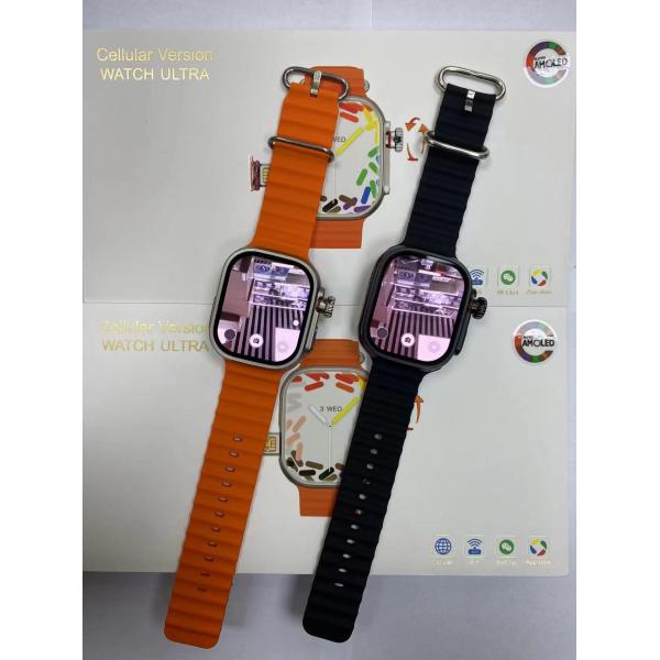 4G Android 8.1 GPS Smart Watch Amoled Display 64G Wireless Charging