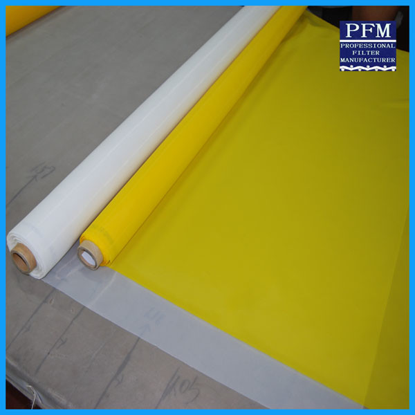 100 Micron White Polyester Printing Mesh for Ceramic and Textile