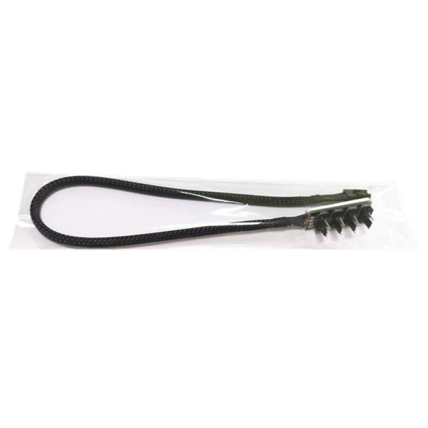 22AWG Computer 4 Pin Pwm Fan Splitter Connector Tinned Copper Conductor